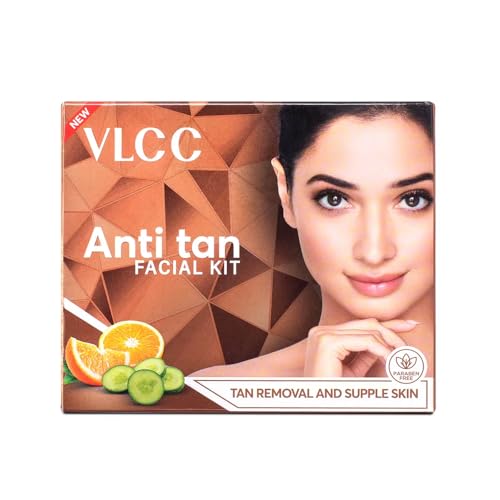 VLCC Anti Tan Facial Kit - Exfoliating Skin Treatment (60g)