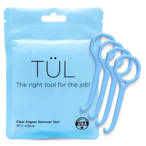 NCASE Invisalign Remover Tool 4-Pack – Lifetime Guarantee, Made in USA, Compatible with All Clear Aligners & Retainers