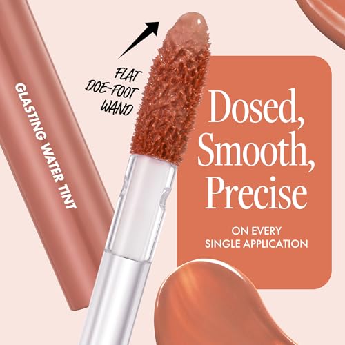 rom&nd Glasting Water Tint 15 Nudy Sundown Lip Gloss & Color, Long-Lasting