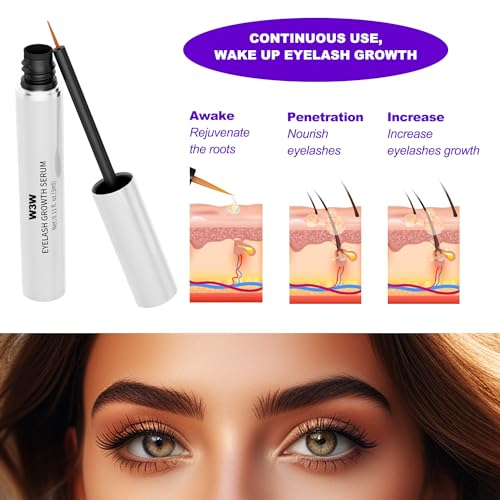 Yulinlon Eyelash Growth Serum - 2 PCS for Stronger, Healthier Lashes & Brows