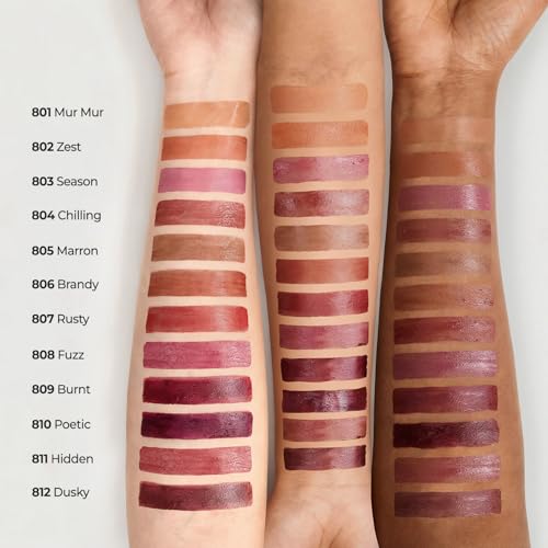 Laka Devil Lipstick Marron - Long-Lasting Vivid Lip Color & Hydrating Glow