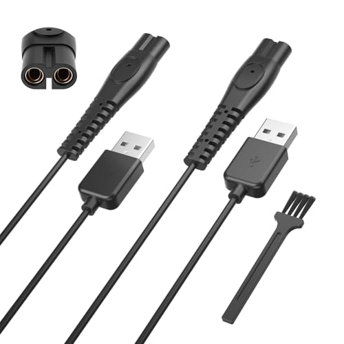 NFGEKT 1M USB Charger Cord for Philips Norelco OneBlade Shaver Series 2000-7000