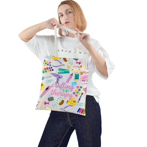 WZMPA Crafting Therapy T-Shirt - Creative Hobbies Gift for Crafters