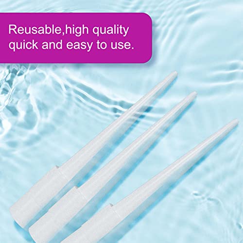 Nail Extension Nozzle Tips for Silk Wrap & Fiber Glass Adhesive - Replacement for Stikr