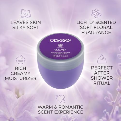AVON Odyssey Perfumed Body Moisturizer - 5 oz Hydrating Skin Softener