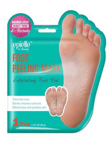 Epielle Foot Peeling & Intensive Repairing Mask Set - 2-Step Foot Care