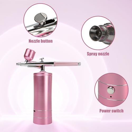 KH866 Portable Oxygen Facial Machine - Rechargeable High-Pressure Mist Sprayer
