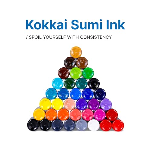 Kokkai Sumi Tide Teal Tattoo Ink - 1 oz Premium Water-Based Ink