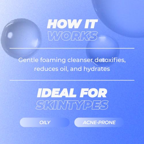 Vitamasques Purifying Jelly Foaming Face Wash - 4.05 fl oz Facial Cleanser