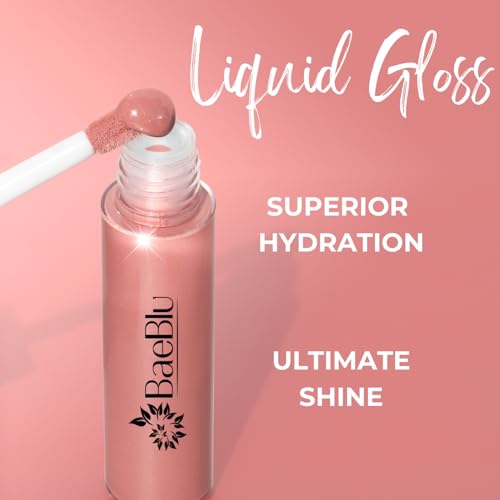 Organic Lip Gloss - Carnation, 100% Natural & Non-Toxic