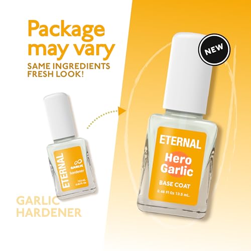 Eternal Garlic Nail Strengthener & Strengthening Base Coat Treatment