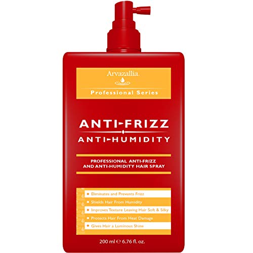 Arvazallia Anti-Frizz Hair Spray & Heat Protectant with Shine