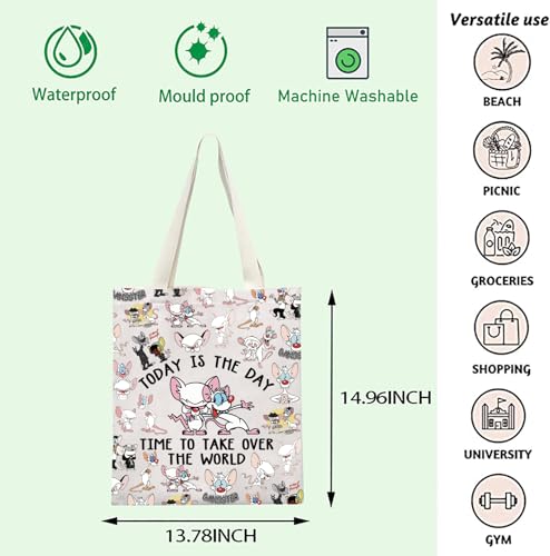 FOTAP The World T Cartoon Lovers Gift Makeup Bag - Rat Brain Cosmetic Bag