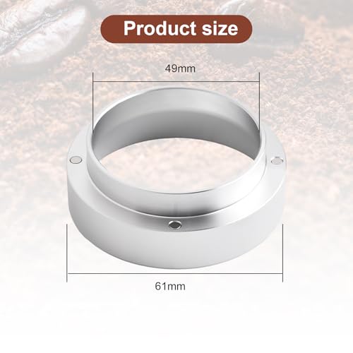49mm Aluminum Coffee Dosing Funnel - Essential Espresso Accessory