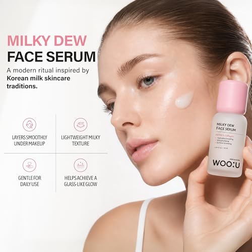 WOO:U Hydrating PDRN Serum with Collagen - Anti-Aging Face Serum