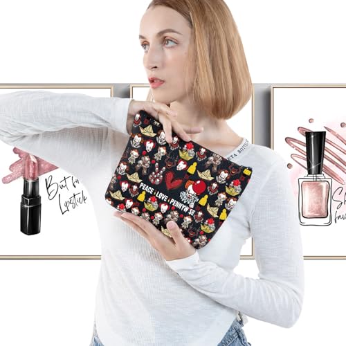 Peace Penny Full Makeup Bag for Movie Fans - Stylish Zipper Pouch