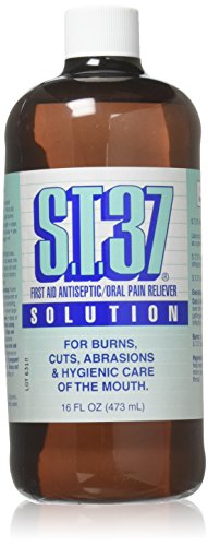 S.T.37 Mouth Pain Relief Solution 16 Fl Oz - Soothes Sore Mouth & Throat