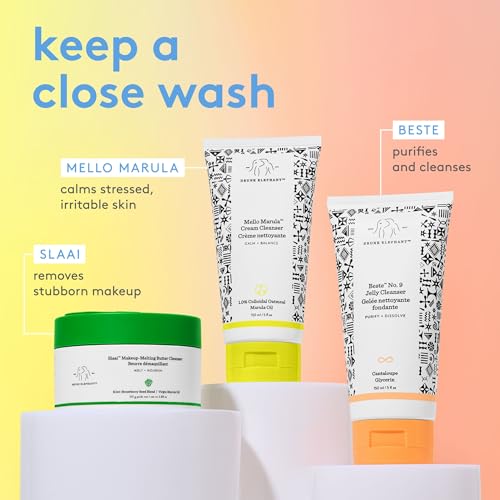 Drunk Elephant Beste No. 9 Jelly Cleanser 2oz Travel-Size Face Wash, Fragrance-Free