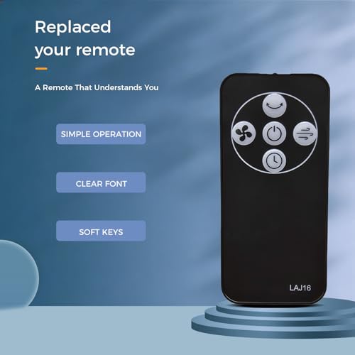 Replacement Remote Control for Cascade MK-TF0001 & Sunter 40" Tower Fan