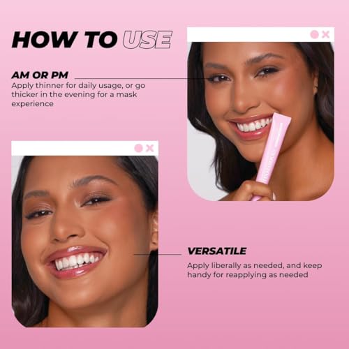 Vitamasques Vanilla Creme Lip Butter Balm Pack of 3 - Hydrating Peptide Treatment