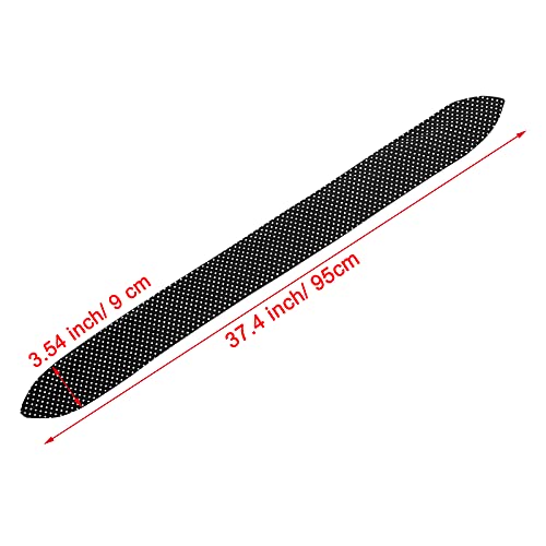Hicarer Black Polka Dot Headband with Twist Bow - Small Dots