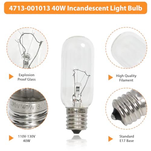 40W Incandescent Microwave Light Bulb Replacement for Samsung