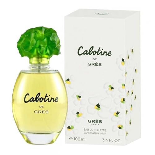 Gres Cabotine Eau de Toilette Spray for Women, Floral & Fresh, 1 Fl Oz