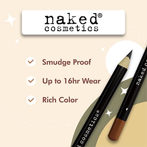 Naked Cosmetics Waterproof Eyeliner Pencil Set - Black & Brown Duo