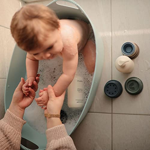 Mushie Baby Shampoo & Body Wash - Gentle Organic Formula for Delicate Skin 400 mL