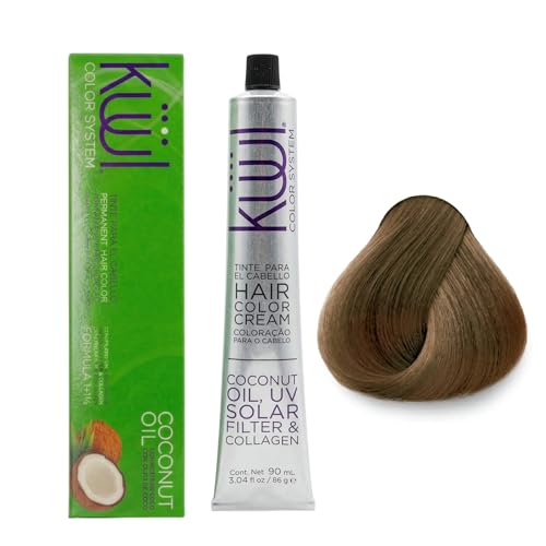 Professional Permanent Hair Color 7.31 Latte Macchiato Beige Blonde