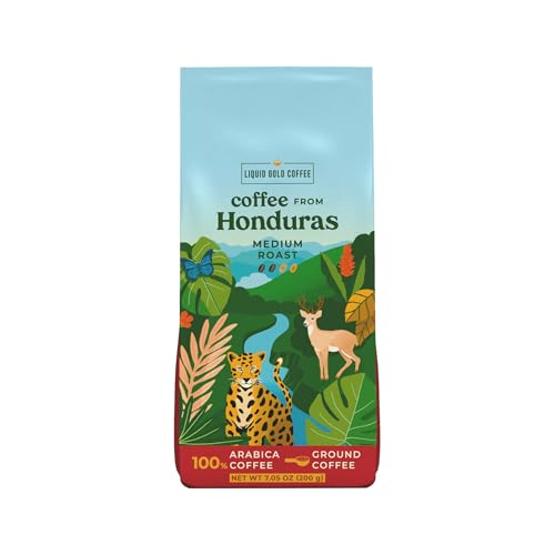 Organic Medium Roast Coffee from Honduras - 7 OZ Fresh Arabica