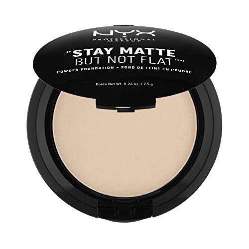 NYX Professional Makeup Stay Matte But Not Flat Powder Foundation - Nude