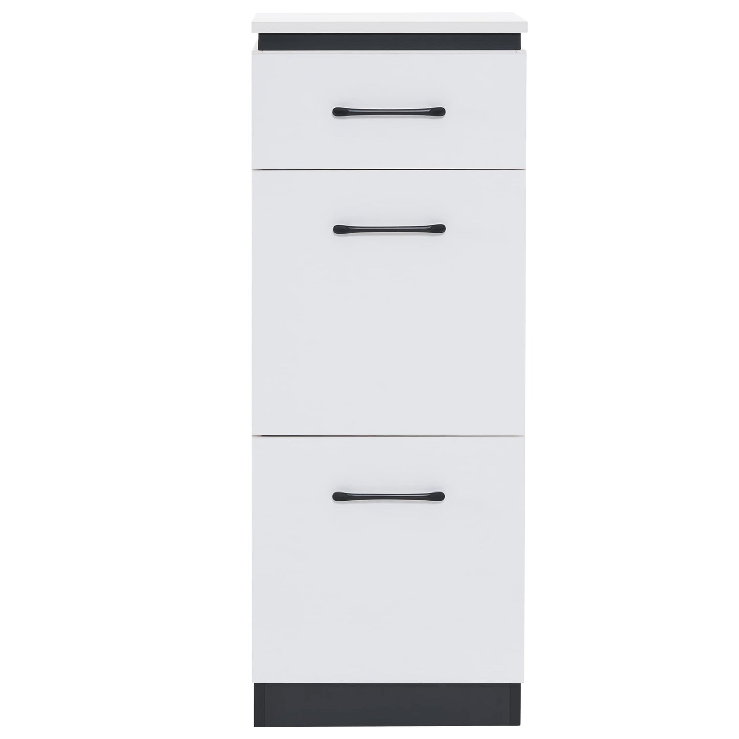 BarberPub Storage Cabinet for Barber Salon, Organizer with Tool Drawers for Hair Styling, Multi-Use Beauty Equipment, 2002 (White)