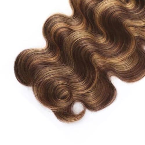 14 Inch T1B4/27 Ombre Body Wave Human Hair Bundle - LadrXadr