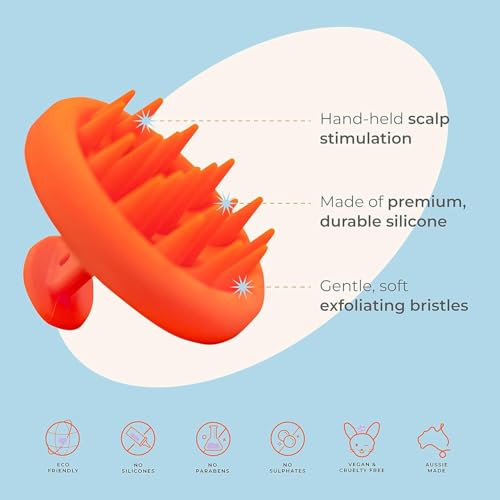 Straand Exfoliating Scalp Brush - Silicone Hair Massager & Scrubber