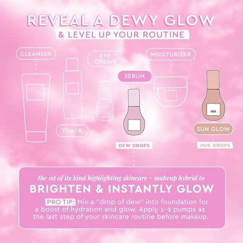 Glow Recipe Watermelon Glow Niacinamide Dew Drops Travel 15ml - Korean Skin Care Primer & Serum