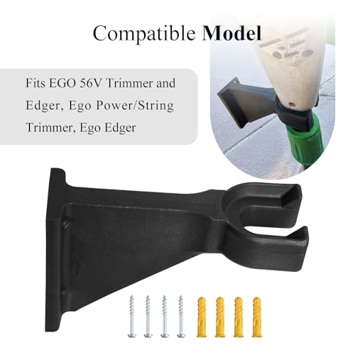Heavy-Duty Wall Mount for Garden Power Tools - Fits EGO Trimmer