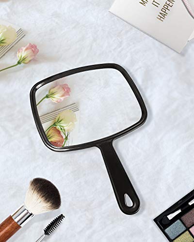 PROTECLE Handheld Barber Mirror - 9.3" x 6.7", Distortion-Free