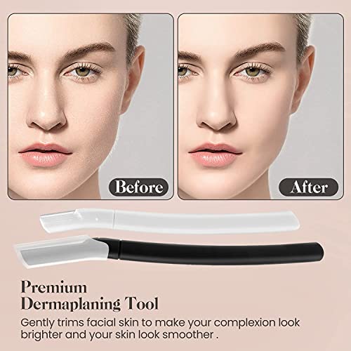 Sunuly Eyebrow Razor Set - 8 Count Dermaplane Face Razors for Women