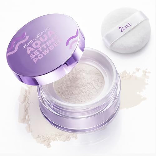 2CHILL Aqua Setting Powder - Translucent Hydrating Face Powder