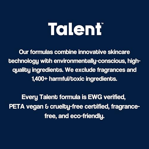 Talent Volcanic Rock Exfoliator – EWG Verified, Fragrance-Free, 2 fl oz