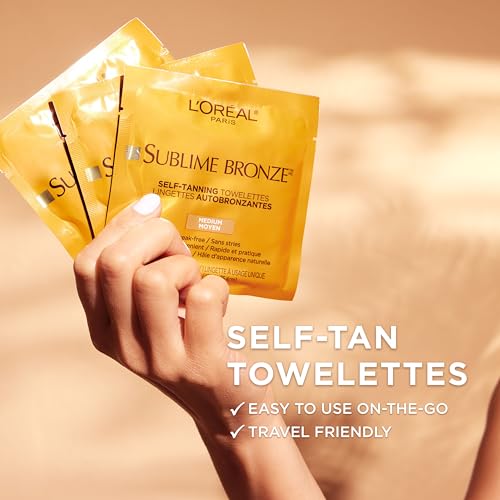 L'Oreal Paris Sublime Bronze Self Tanning Towelettes - 6 ct