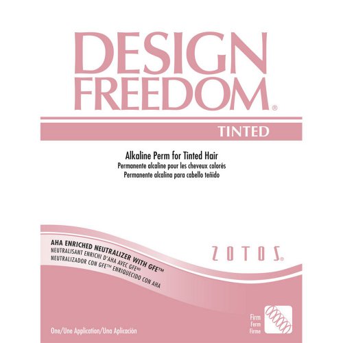 Zotos Design Freedom Tinted Alkaline Permanent Hair Treatment