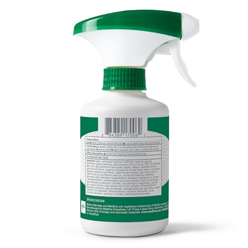 Medline Remedy No-Rinse Cleansing Body Lotion Spray - 8 Oz