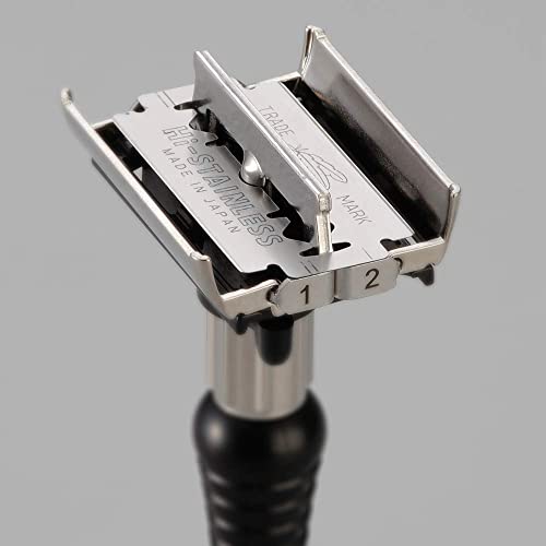 Feather Double Edge Safety Razor Blades - Platinum Coated, 20 Count
