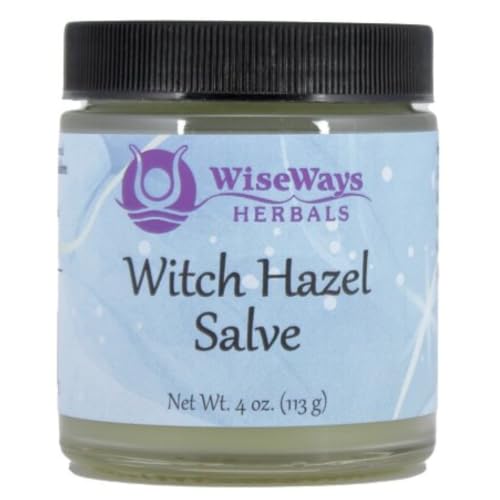 Witch Hazel Salve 4 oz - Natural Relief for Varicose Veins & Hemorrhoids