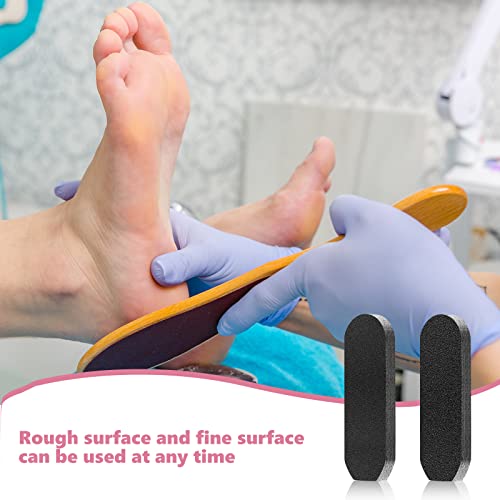 Flutesan 120 Pcs Pedicure File Refills - 120 & 180 Grit
