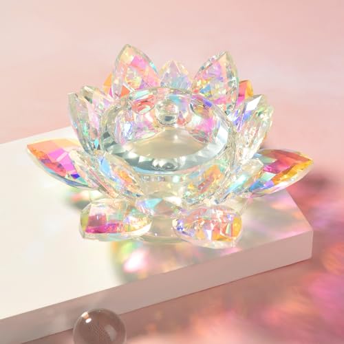 KADS Crystal Lotus Dappen Dish with Lid – Nail Art Dish, Flower Shape