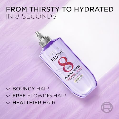 L'Oreal Paris Elvive Hyaluron Plump Hydrating Hair Rinse - 6.8 Fl Oz