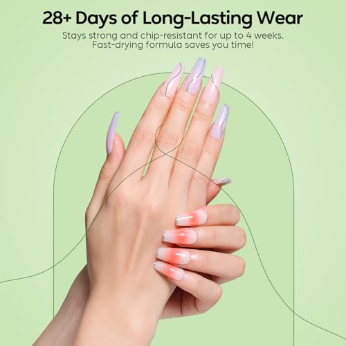 Luxbon Gel Nail Polish Set 6 Colors LB6007 Spring UV Soak Off Manicure